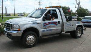 Tow Service in Collision Clinic